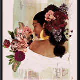 The Smell of Flowers Reminds Me Framed Art Print