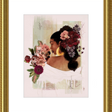 The Smell of Flowers Reminds Me Framed Art Print