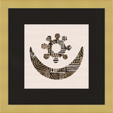 Cartouche Framed Art Print