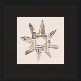 Cartouche Framed Art Print