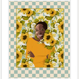 When Flower Bloom in the Sun Framed Art Print
