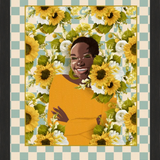 When Flower Bloom in the Sun Framed Art Print