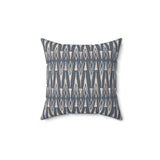 Egyptian Revival Heron Throw Pillow, Modern Diaspora Art Decor, Luxe Patterned Cushion for Elegant Living Rooms