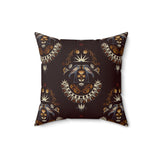Nile Heron Collection: Faux Suede Pillow