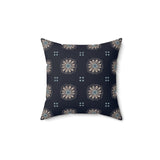 Egyptian Revival Heron Throw Pillow, Modern Diaspora Art Decor, Luxe Patterned Cushion for Elegant Living Rooms