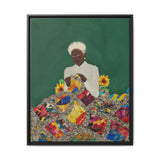 Legacy Weaver Float Framed Matte Canvas Art