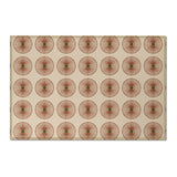 Medallion Chenille Floral Rug — Washable Area Rug