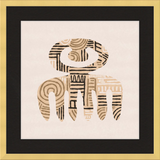Cartouche Framed Art Print