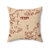 Savannah Sands: Faux Suede Pillow