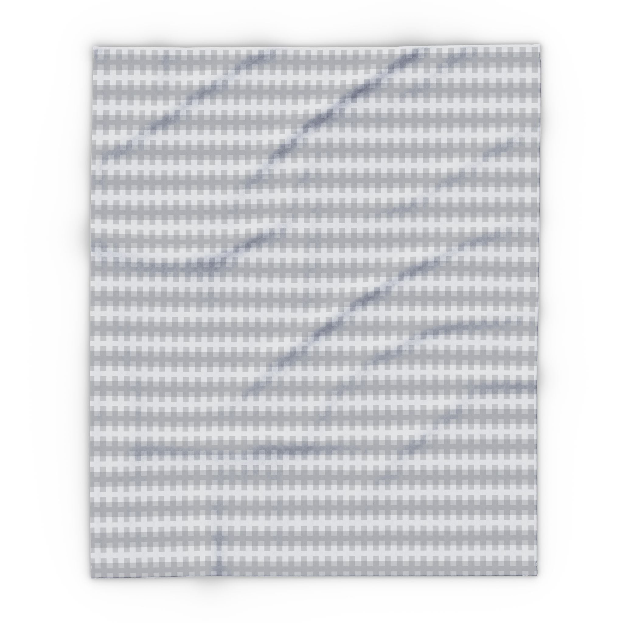 Cozy Modern Houndstooth Arctic Fleece Blanket | Cozy Home Décor for Stylish Comfort