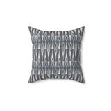 Egyptian Revival Heron Throw Pillow, Modern Diaspora Art Decor, Luxe Patterned Cushion for Elegant Living Rooms