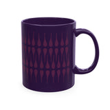 Drops Ceramic Mug — Ivory Coffee Cup