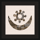 Cartouche Framed Art Print