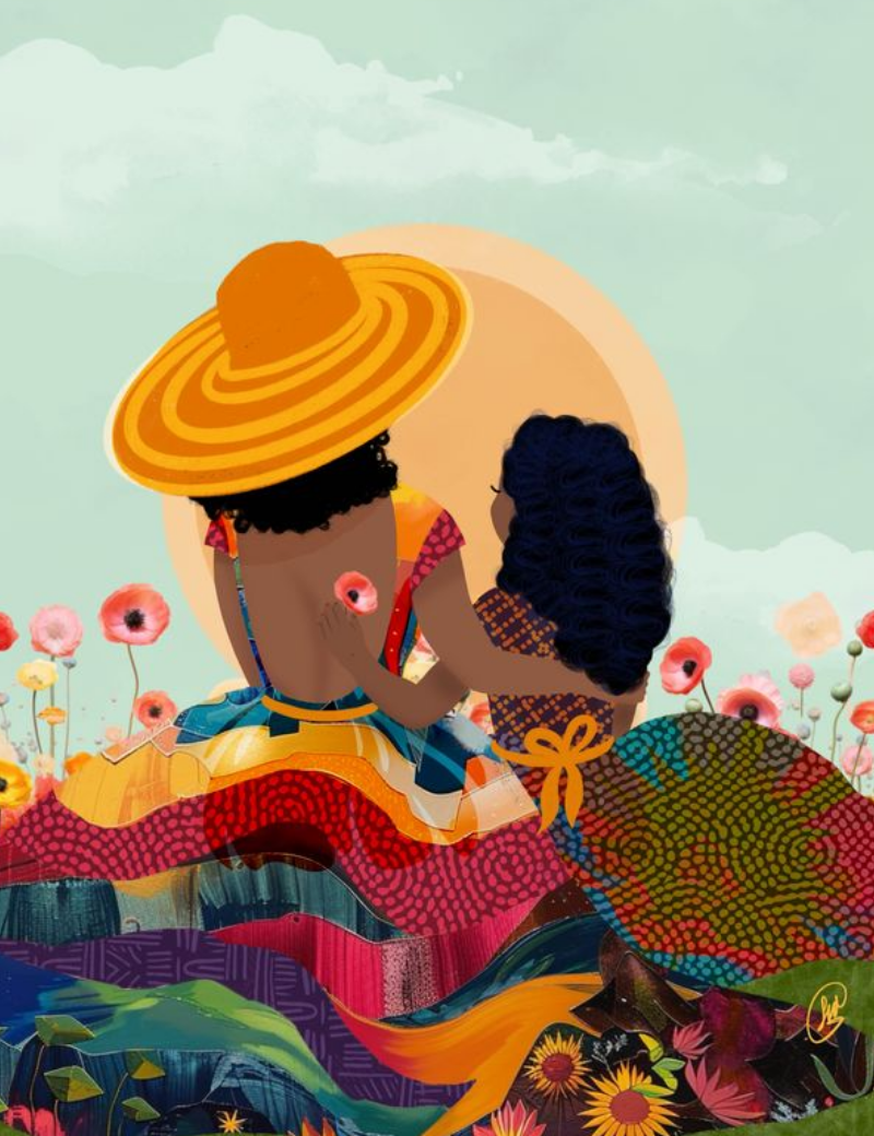 Sunday Giclee Art Custom Print