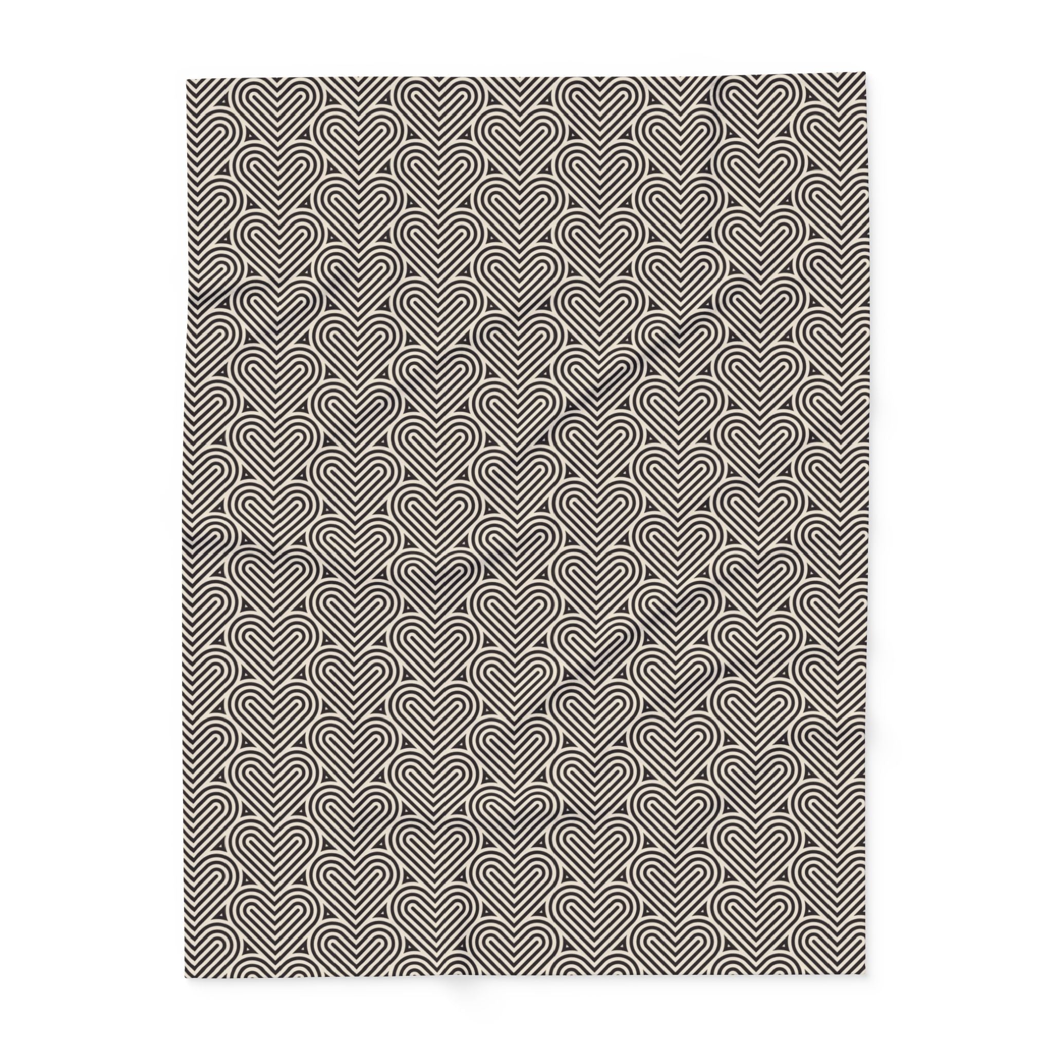 All Hearts Arctic Fleece Blanket | Cozy Home Décor for Stylish Comfort
