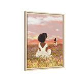 Afterglow Float Framed Matte Canvas Art