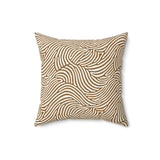 Sea Glass Collection : Faux Suede Pillow