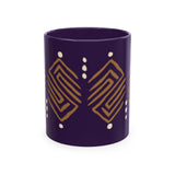 Copy of Copy of Afro Pick Ceramic Mug — Ivory Coffee Cup