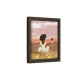 Afterglow Float Framed Matte Canvas Art