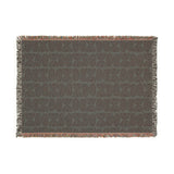 Cowries Burnt Sienna Woven Heritage Style Throw
