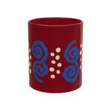 Copy of Copy of Afro Pick Ceramic Mug — Ivory Coffee Cup