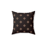 Egyptian Revival Heron Throw Pillow, Modern Diaspora Art Decor, Luxe Patterned Cushion for Elegant Living Rooms