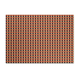 Cadence Navy Collection Chenille Floral Rug — Washable Area Rug