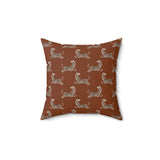 Modern Zebra Pattern Throw Pillow, Sophisticated Olive Green Animal Print Decor for Living Room or Bedroom, Luxury Accent Cushion
