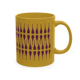 Drops Ceramic Mug — Ivory Coffee Cup