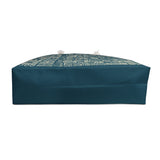 Teal Weekender Bag, Tote for Beach Trips, Travel Bag, Gym Bag, Gift for Her, Summer Essentials