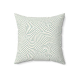 Blue Sea Glass Collection : Faux Suede Pillow
