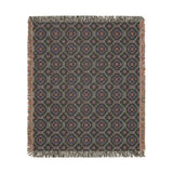 Cross Stitch Print Woven Heritage Style Throw