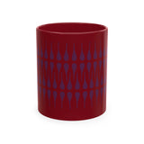 Drops Ceramic Mug — Ivory Coffee Cup