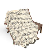 Block Print Woven Heritage Style Throw