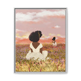 Afterglow Float Framed Matte Canvas Art