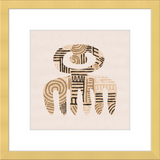 Cartouche Framed Art Print