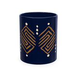 Copy of Copy of Afro Pick Ceramic Mug — Ivory Coffee Cup