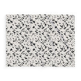 Modern Cow Print Arctic Fleece Blanket | Cozy Home Décor for Stylish Comfort