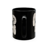 Copy of Copy of Afro Pick Ceramic Mug — Ivory Coffee Cup