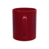 Drops Ceramic Mug — Ivory Coffee Cup