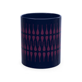 Drops Ceramic Mug — Ivory Coffee Cup