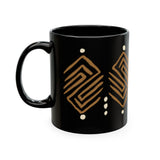 Copy of Copy of Afro Pick Ceramic Mug — Ivory Coffee Cup
