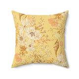 Wildflower Collection : Faux Suede Pillow