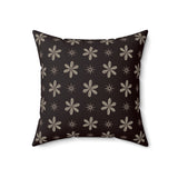Egyptian Revival Heron Throw Pillow, Modern Diaspora Art Decor, Luxe Patterned Cushion for Elegant Living Rooms