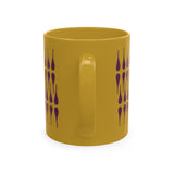 Drops Ceramic Mug — Ivory Coffee Cup