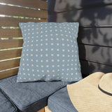 Square Dots Outdoor Pillows | Cozy Garden Decor | Boho Style Cushions | Patio Accessories | Nature Inspired Gift