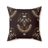 Nile Heron Collection: Faux Suede Pillow