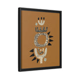 Zaria: Float Framed Matte Canvas Art