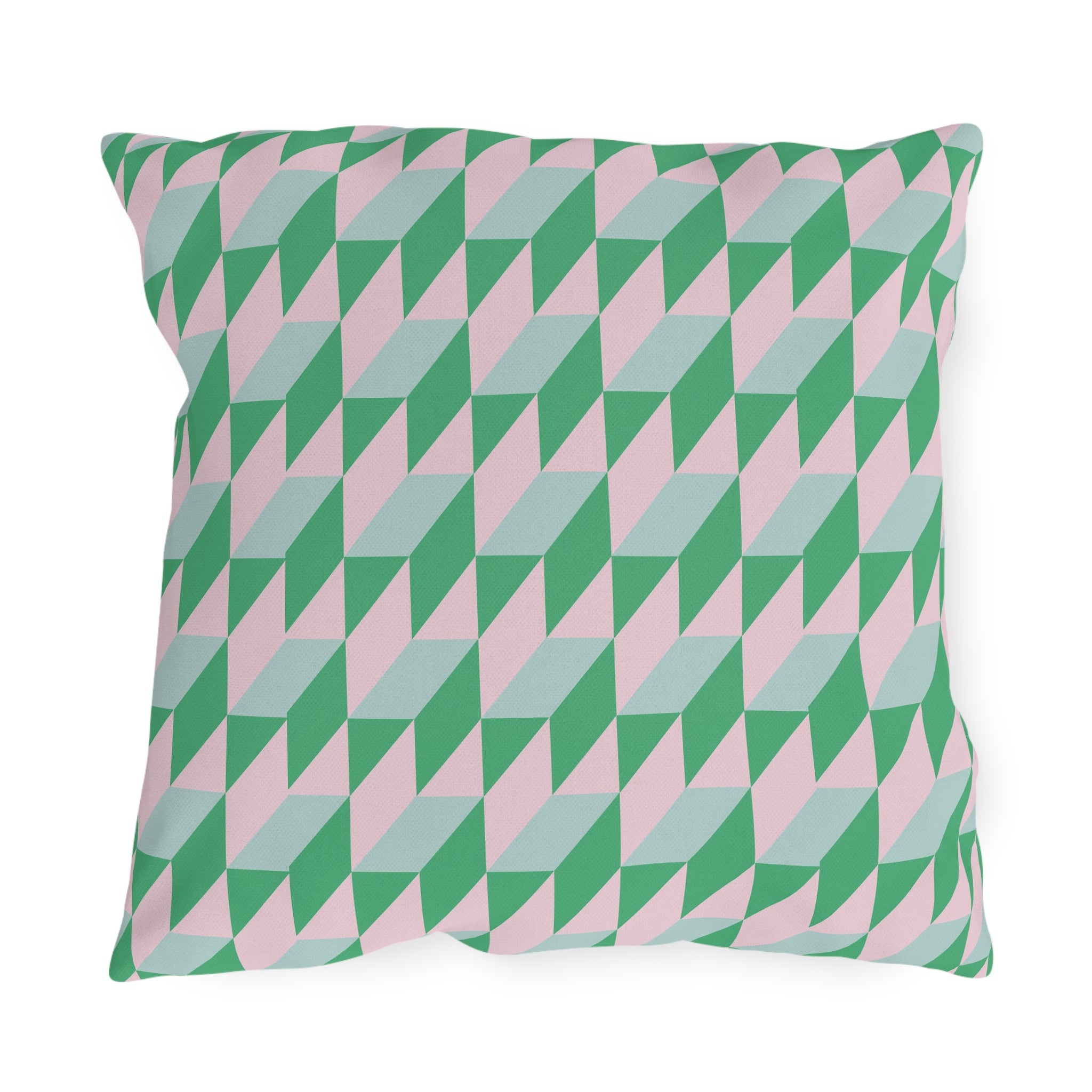 Retro Geometric Outdoor Pillows | Cozy Garden Decor | Boho Style Cushions | Patio Accessories | Nature Inspired Gift