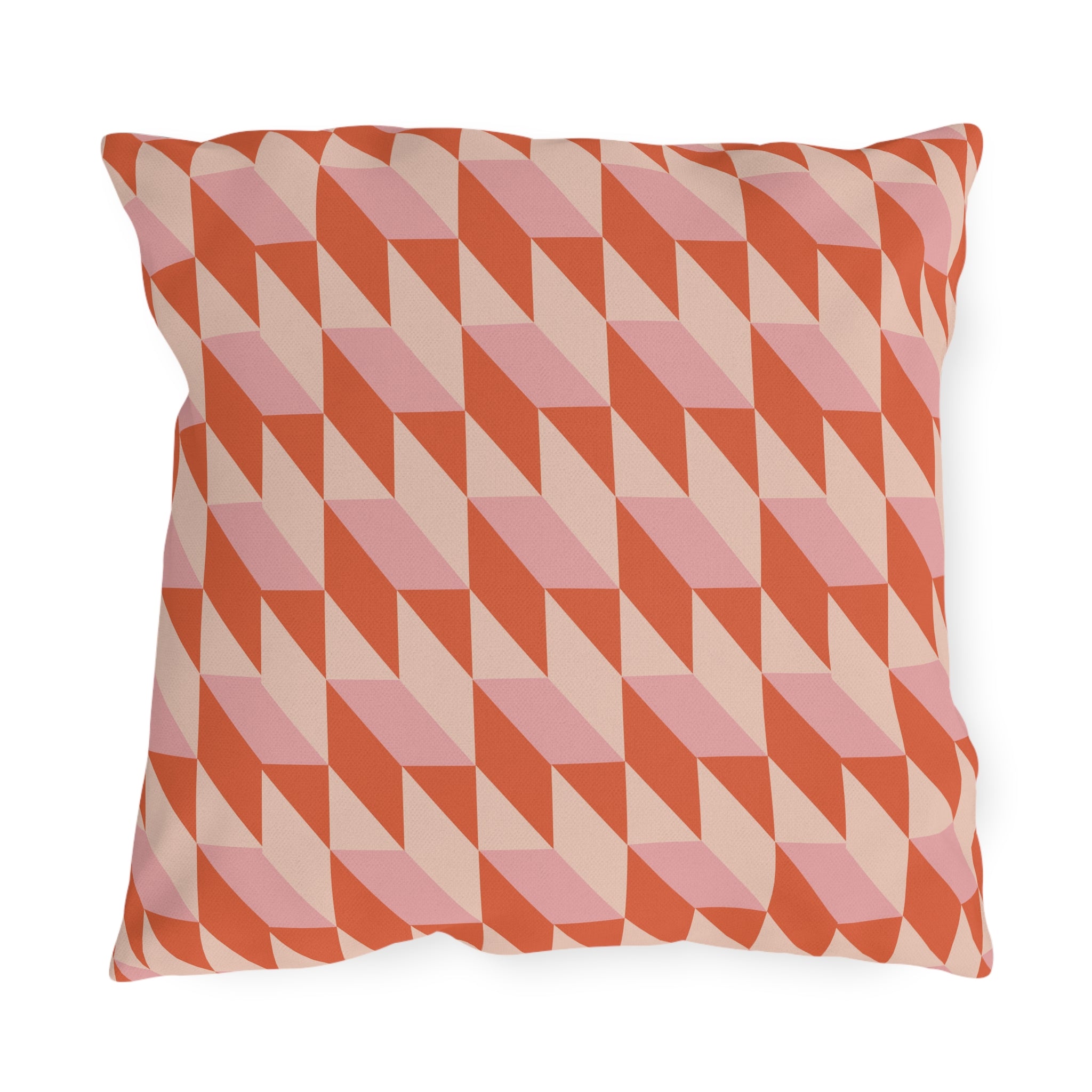 Retro Geometric Outdoor Pillows | Cozy Garden Decor | Boho Style Cushions | Patio Accessories | Nature Inspired Gift